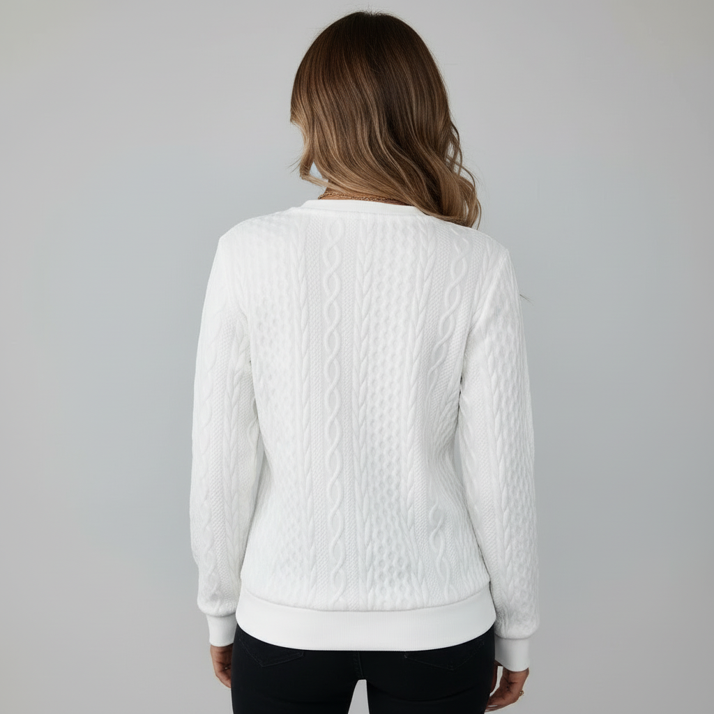 Éliane | Maglione a trecce da donna