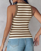 Liora | Ribstrikket Tanktop