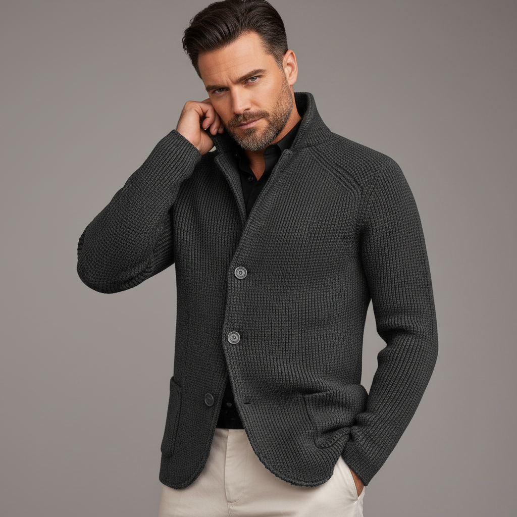 Nico | Men's Knitted Cardigan
