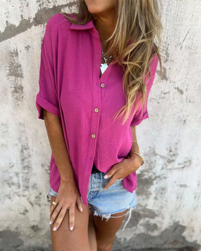 Luna | Oversized Bluse Damer