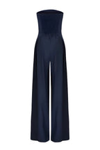 Aveline | Strapless Jumpsuit med Korset Silhuet og Brede Ben