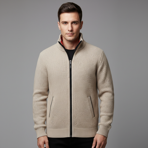 Hugo | Knitted Fleece Cardigan
