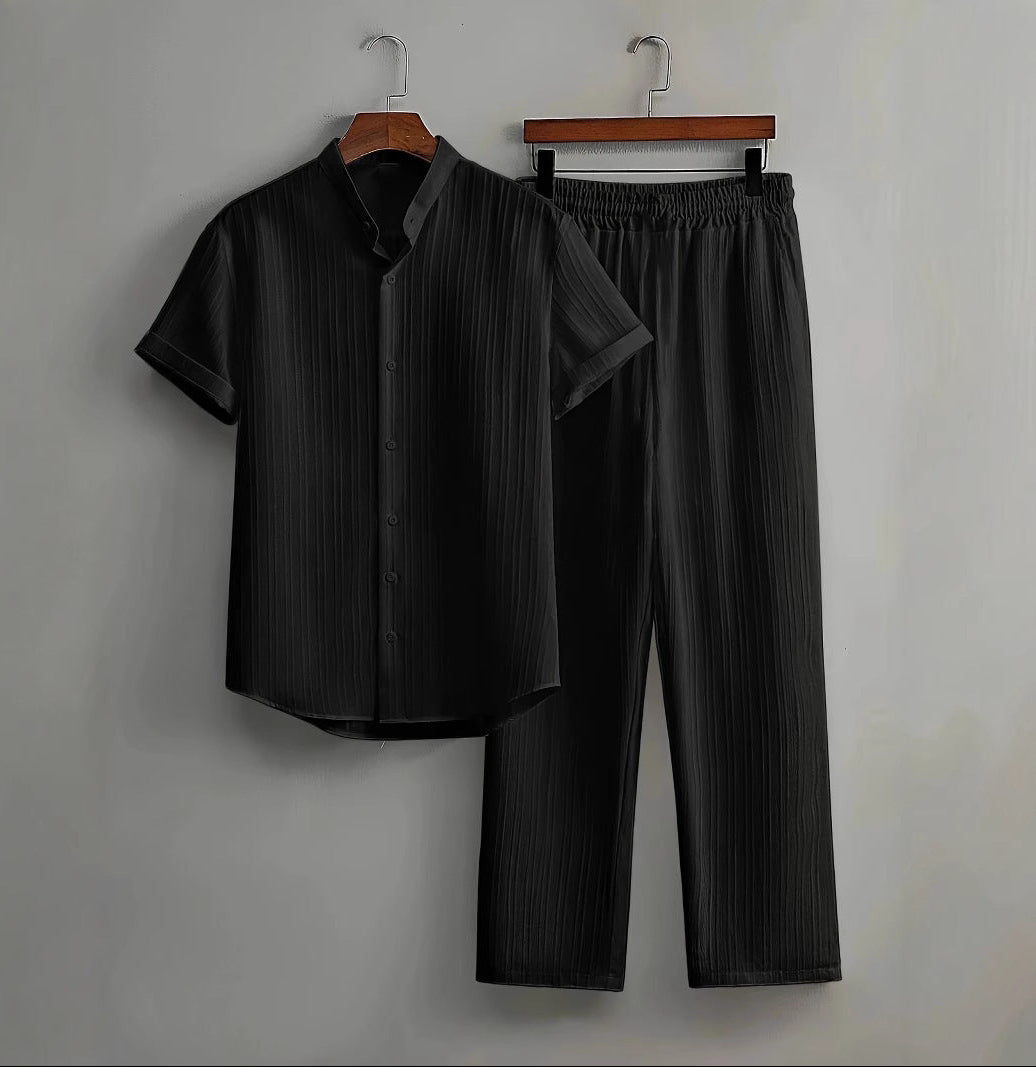 Darian | Ensemble d'été deux pièces en lin pour hommes