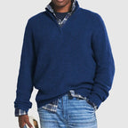 Louis | Half Zip Wool Sweater