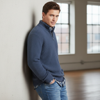 Louis | Half Zip Wool Sweater