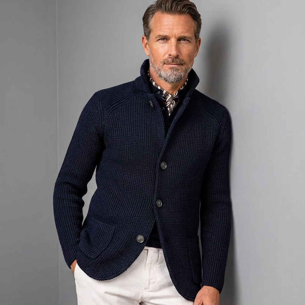 Nico | Men's Knitted Cardigan