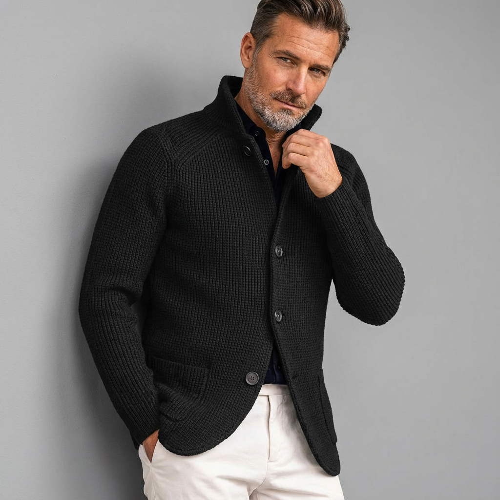 Nico | Men's Knitted Cardigan