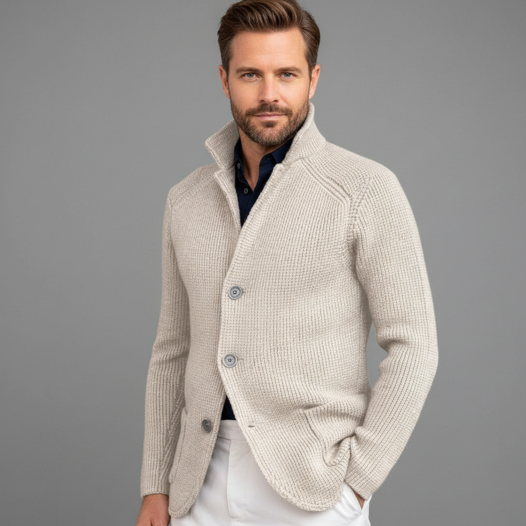 Nico | Men's Knitted Cardigan