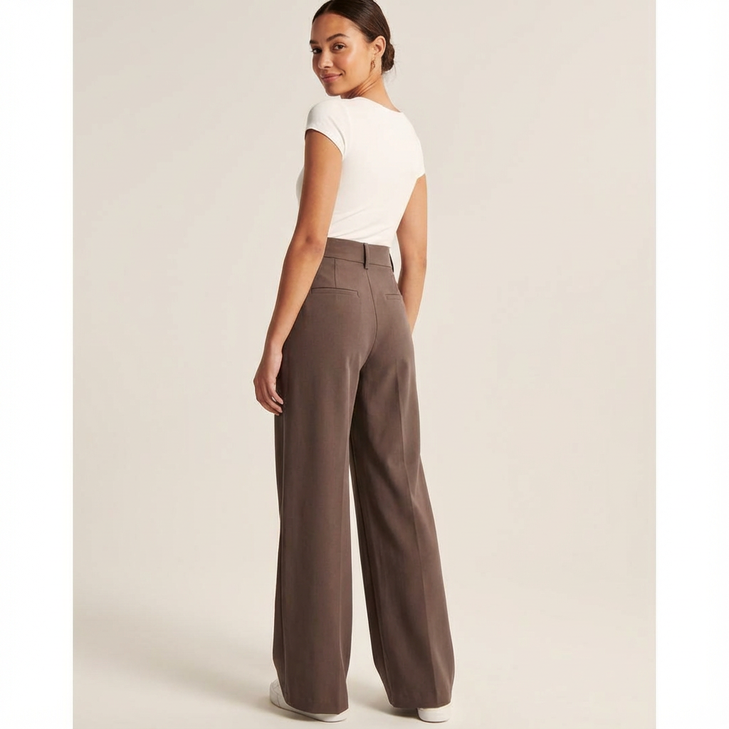 Elinor|Pantaloni a Gamba Larga