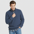 Louis | Half Zip Wool Sweater