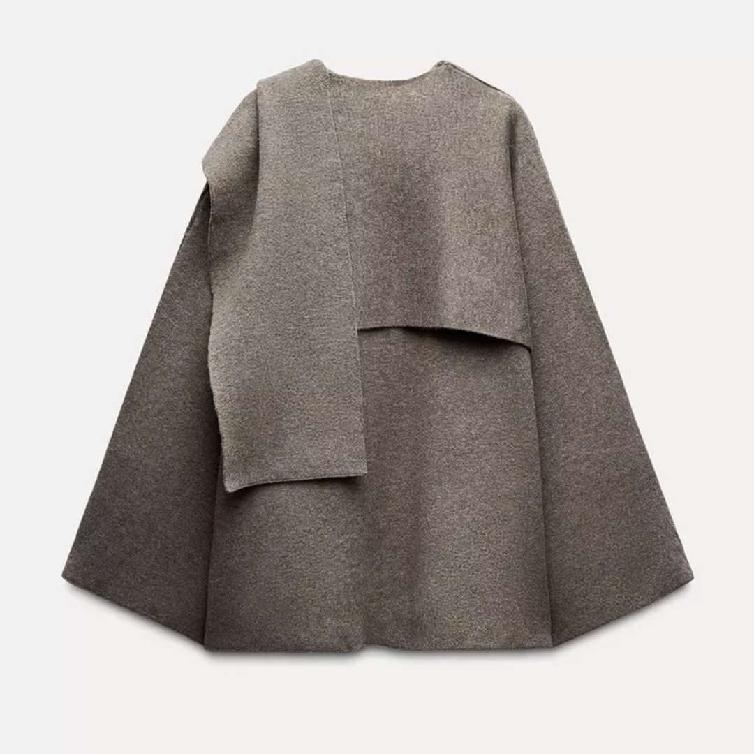 Althea | Asymmetrisk Poncho Damer