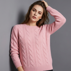 Lyanna | Cable Knit Striktrøje