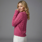 Lyanna | Cable Knit Striktrøje