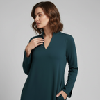 Amarise | Lang Minimalistisk Kjole Damer