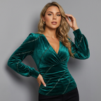 Valéna | Elegant Slå-Om Top