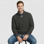 Louis | Half Zip Wool Sweater