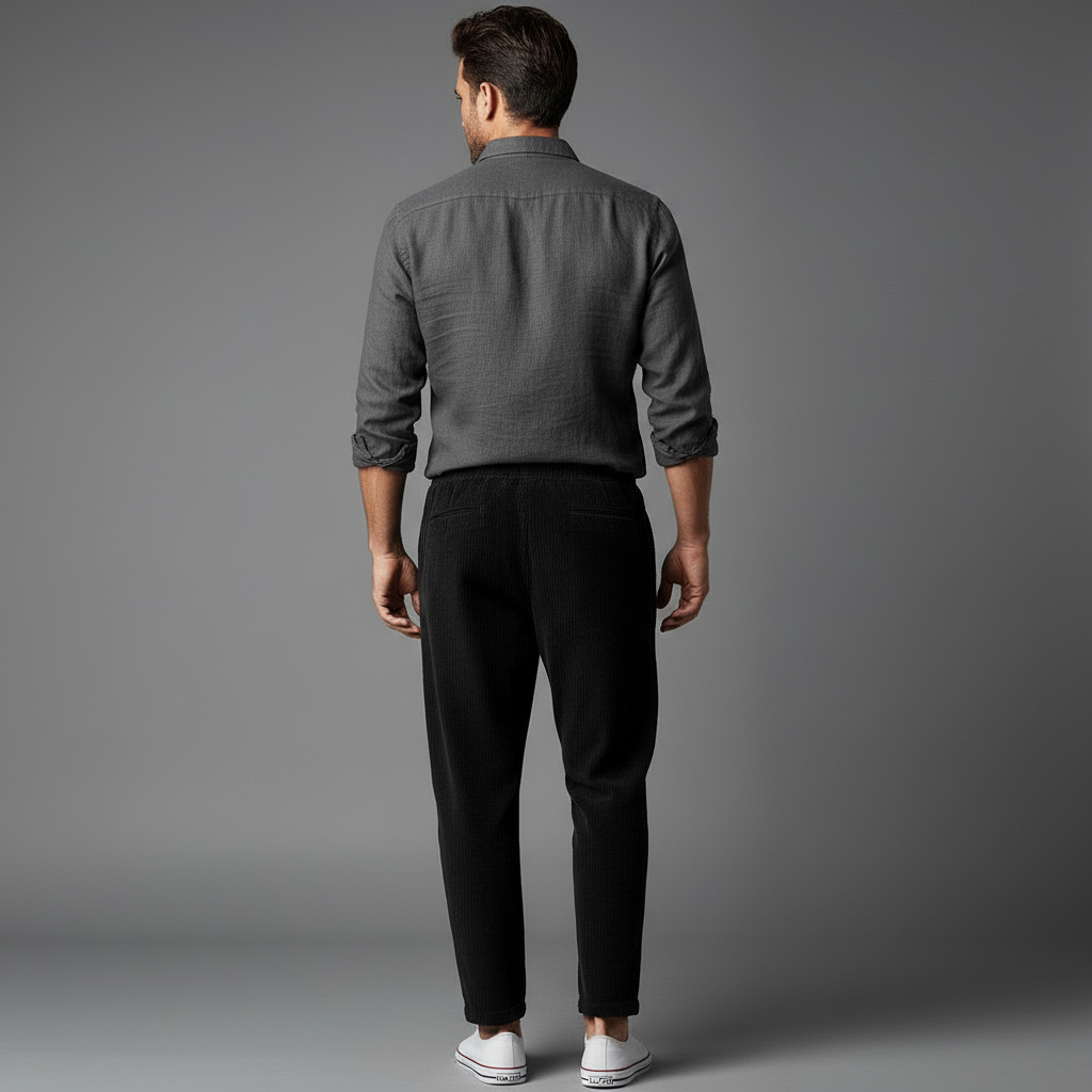 Gio | Pantaloni ampi in velluto