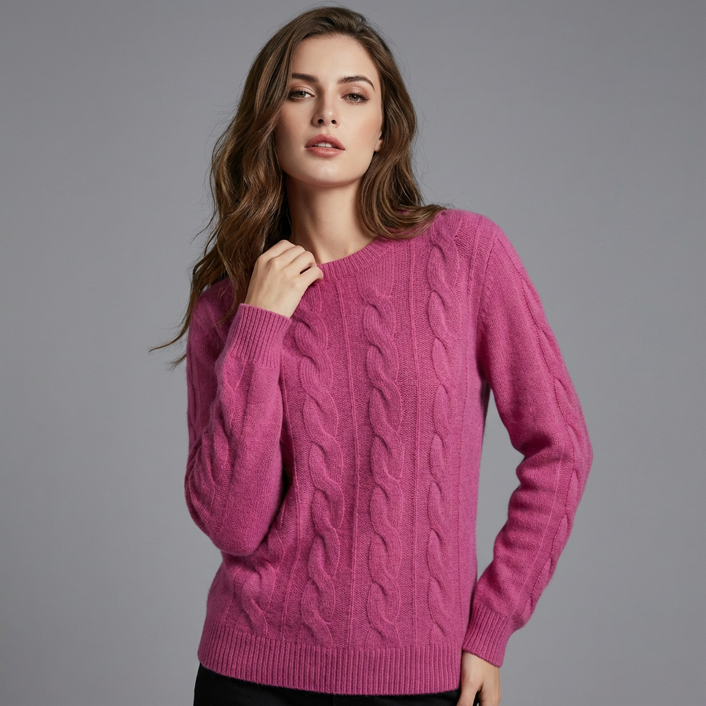 Lyanna | Cable Knit Striktrøje