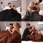 CuddleBlanket | 100% Vandtæt og Blød Plaid til Intime Øjeblikke