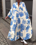 Eliana | Long Dress with Floral Print