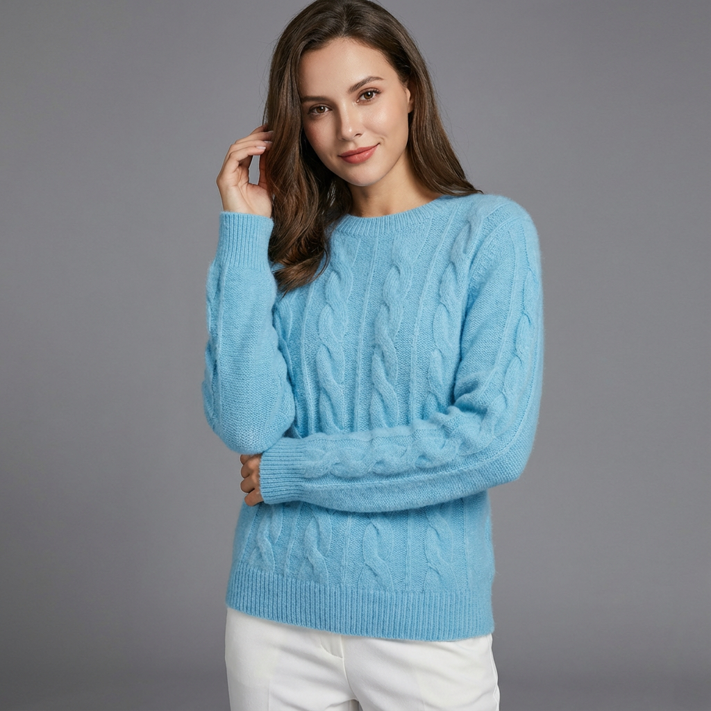 Lyanna | Cable Knit Striktrøje