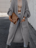 Amara | Lang Strikket Cardigan