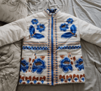 Althea | Let Vatteret Jakke Med Blomsterprint