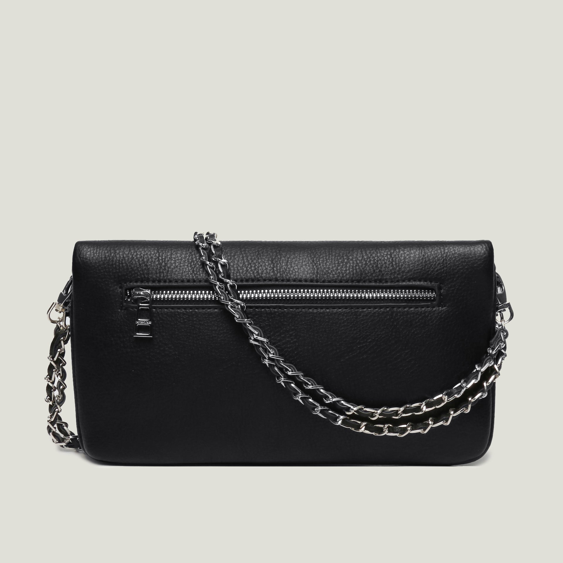 Aurelia | Bolso bandolera con correa de cadena y diseño de solapa elegante