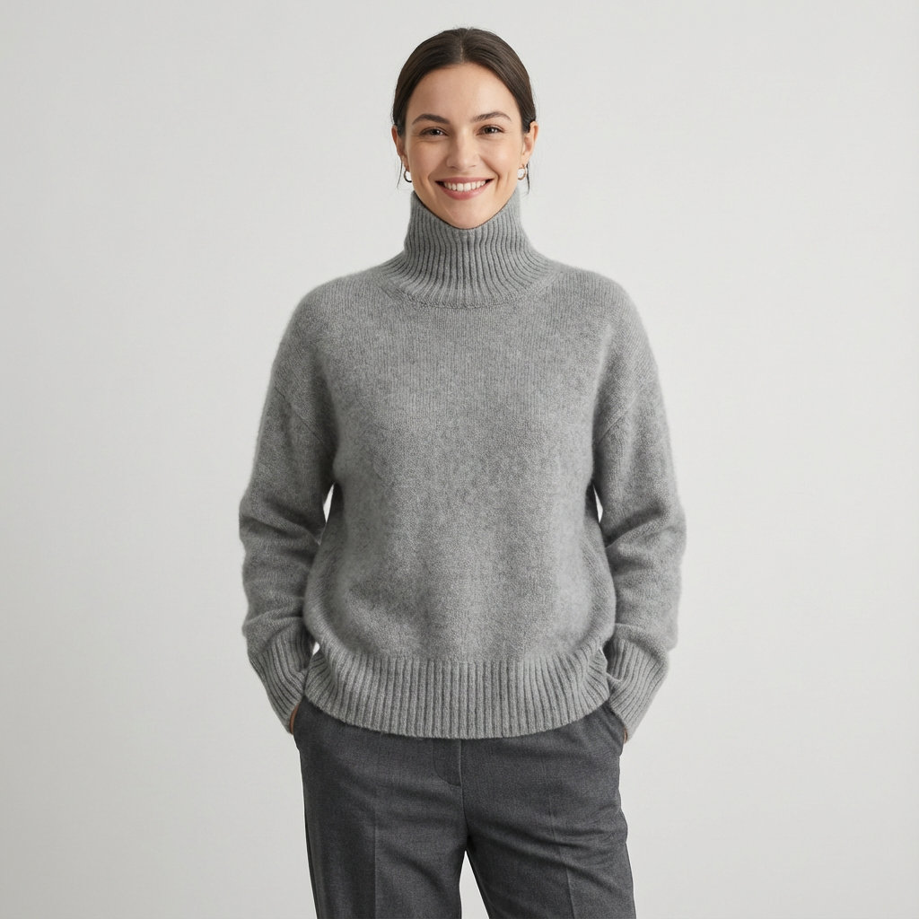 Elvora | Oversized Rullekravetrøje
