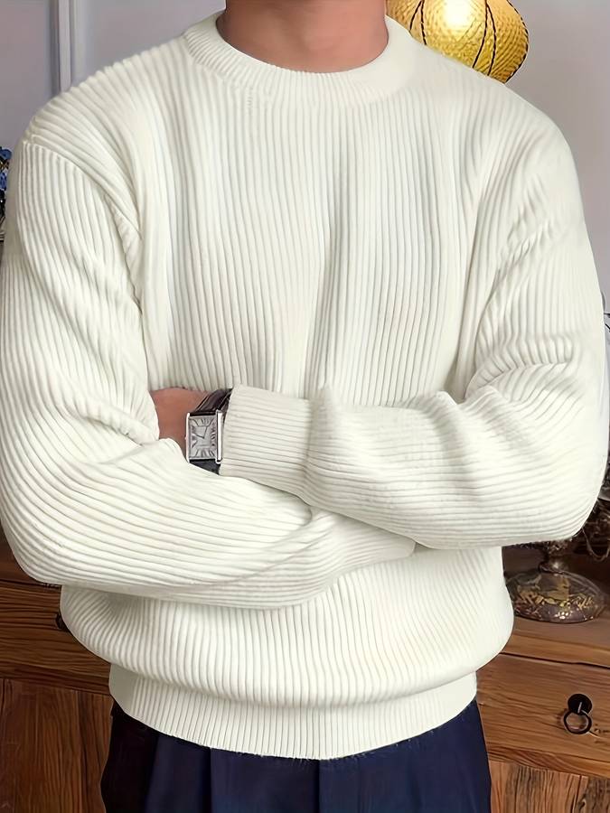 Bastien | Ribbed Knit Sweater for Men