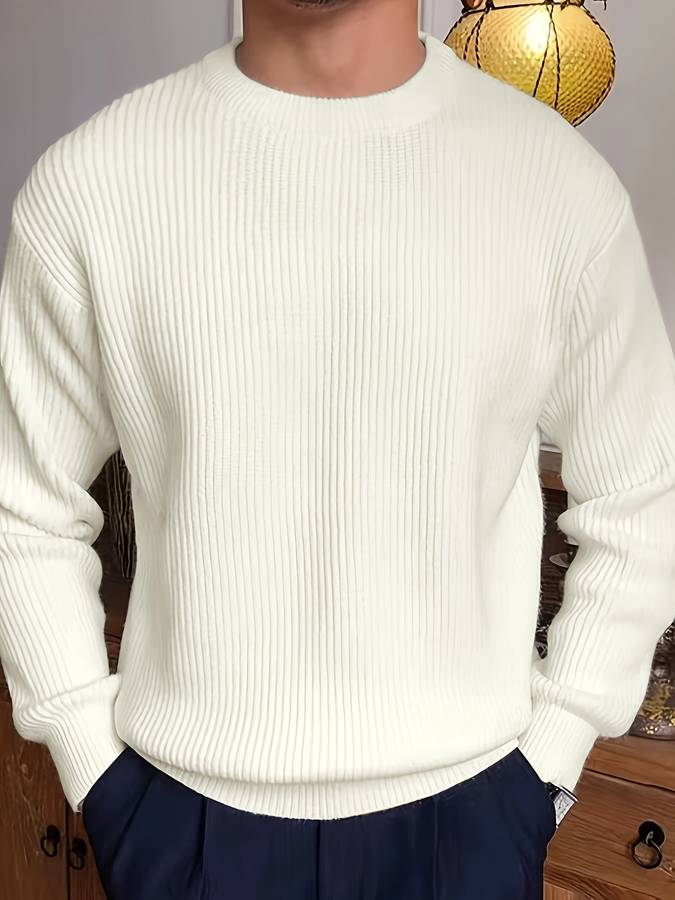 Bastien | Ribbed Knit Sweater for Men