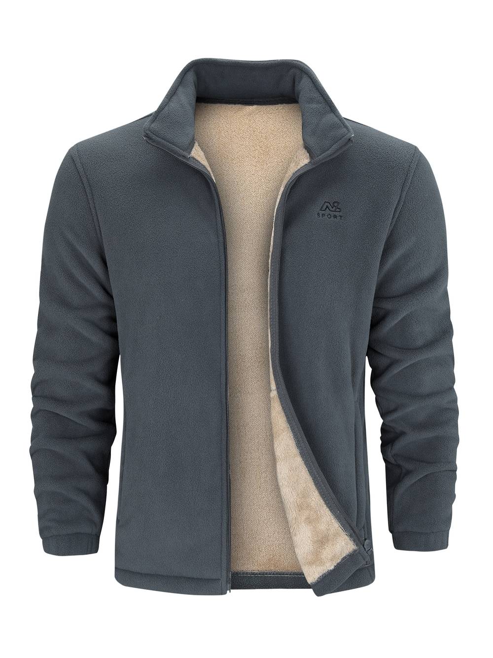 Rens | Gilet in pile con fodera in lana