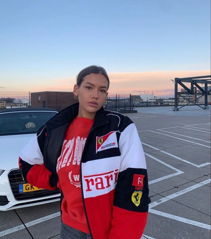 Nika | Ferrari Racing Jacket Unisex
