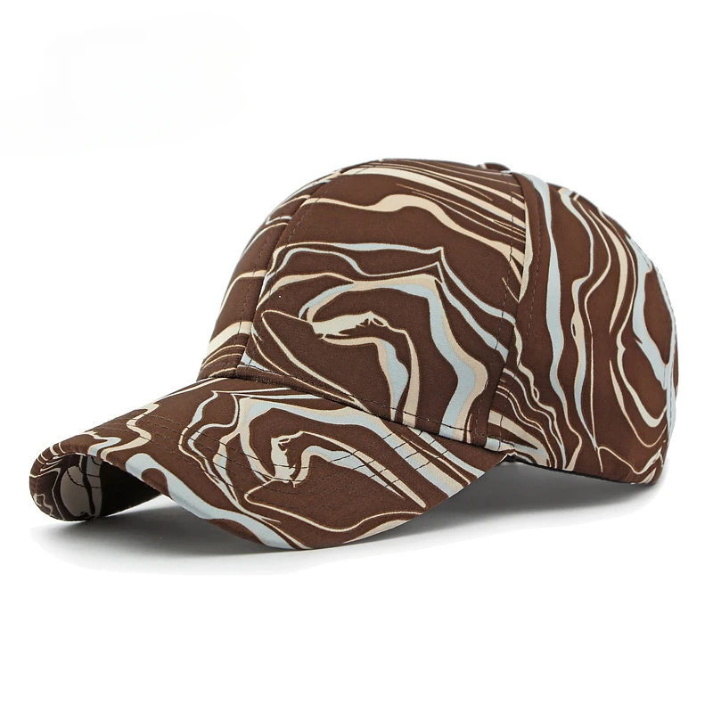 Sorella | Cappellino da baseball astratto con stampa moderna