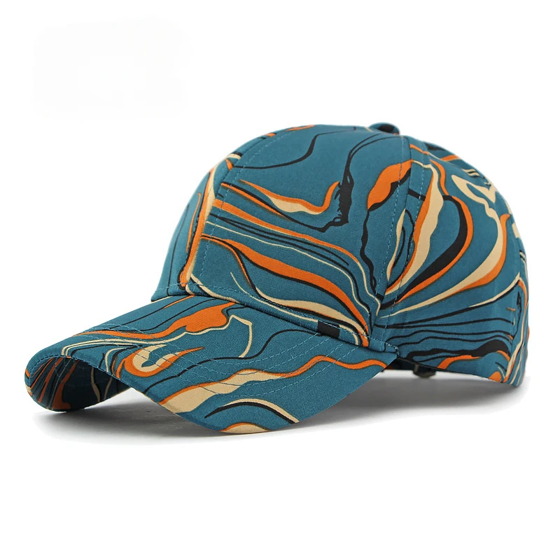 Sorella | Cappellino da baseball astratto con stampa moderna