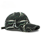 Sorella | Abstrakt Baseball Cap med Moderne Print