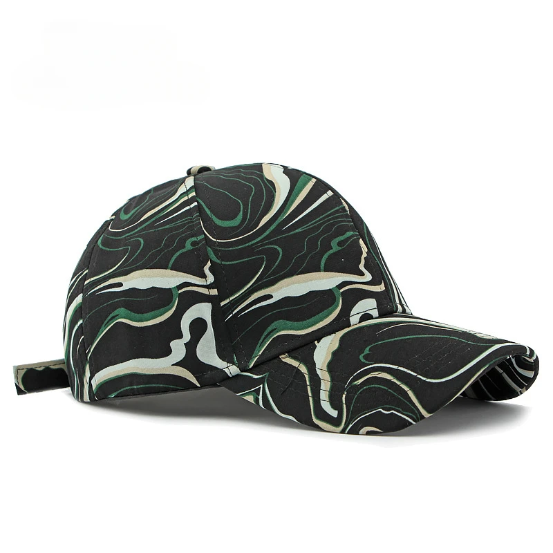 Sorella | Cappellino da baseball astratto con stampa moderna