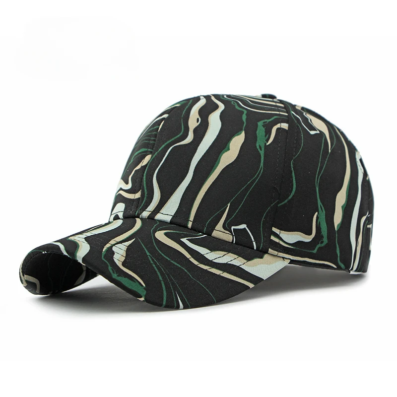 Sorella | Cappellino da baseball astratto con stampa moderna