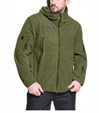 Haldor | Herre Vindtæt Fleece Outdoorjakke
