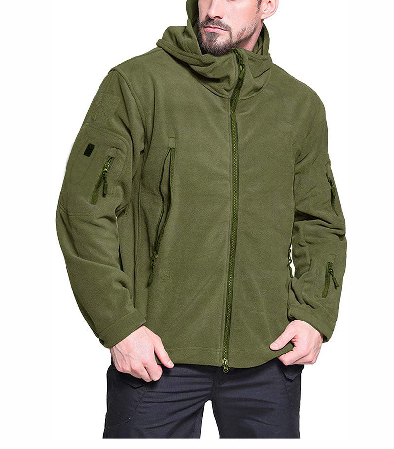 Haldor | Herre Vindtæt Fleece Outdoorjakke