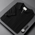 Silvéran | Strikket Poloshirt Herre
