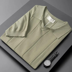 Silvéran | Strikket Poloshirt Herre