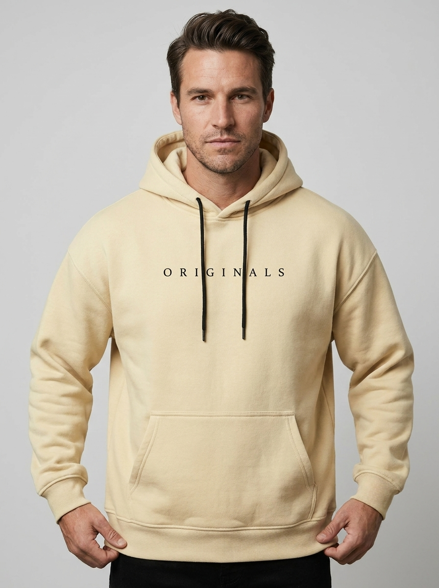 Asher | Casual Hoodie Til Herre Med Kængurulomme