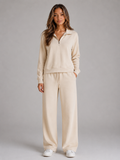 Liva | Dame Half-Zip Loungewear Sæt