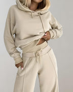 Nerina | Dame Wide-Leg Loungesæt