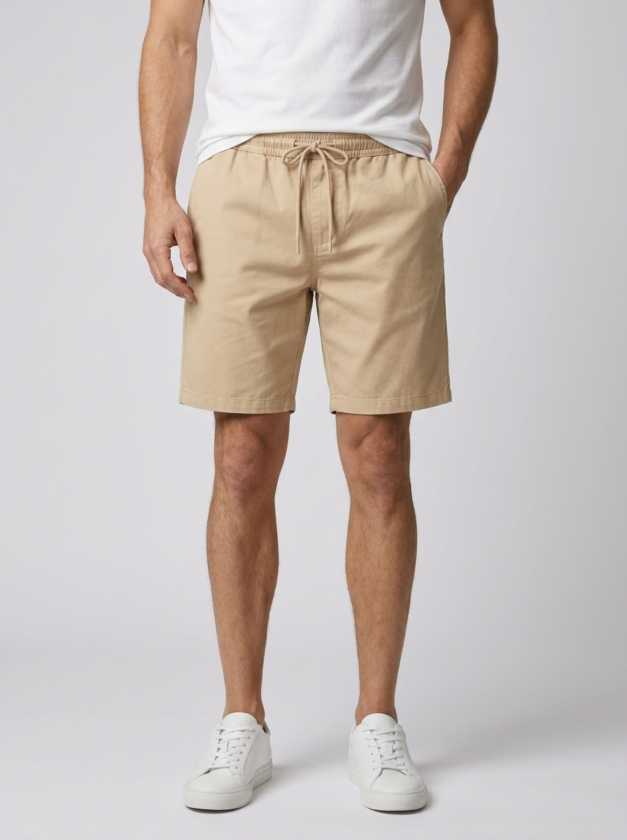 Marco | Casual Herreshorts Med Elastisk Talje