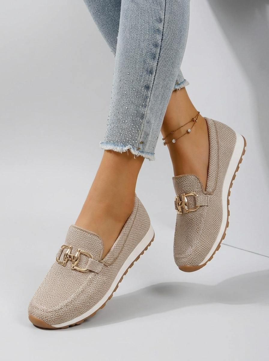 Elowen | Komfort Loafers Med Åndbart Meshdesign