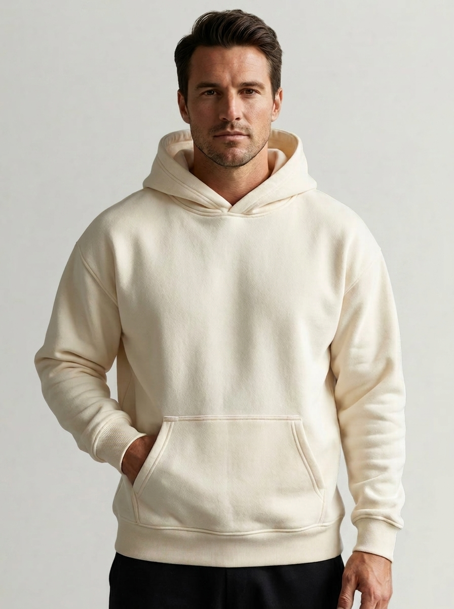 Dante | Oversize Hoodie i Blødt Bomuldsmix til Herre