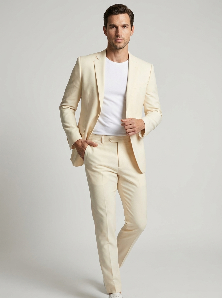 Alessio | Slim Fit Habitjakke og Bukser til Herre