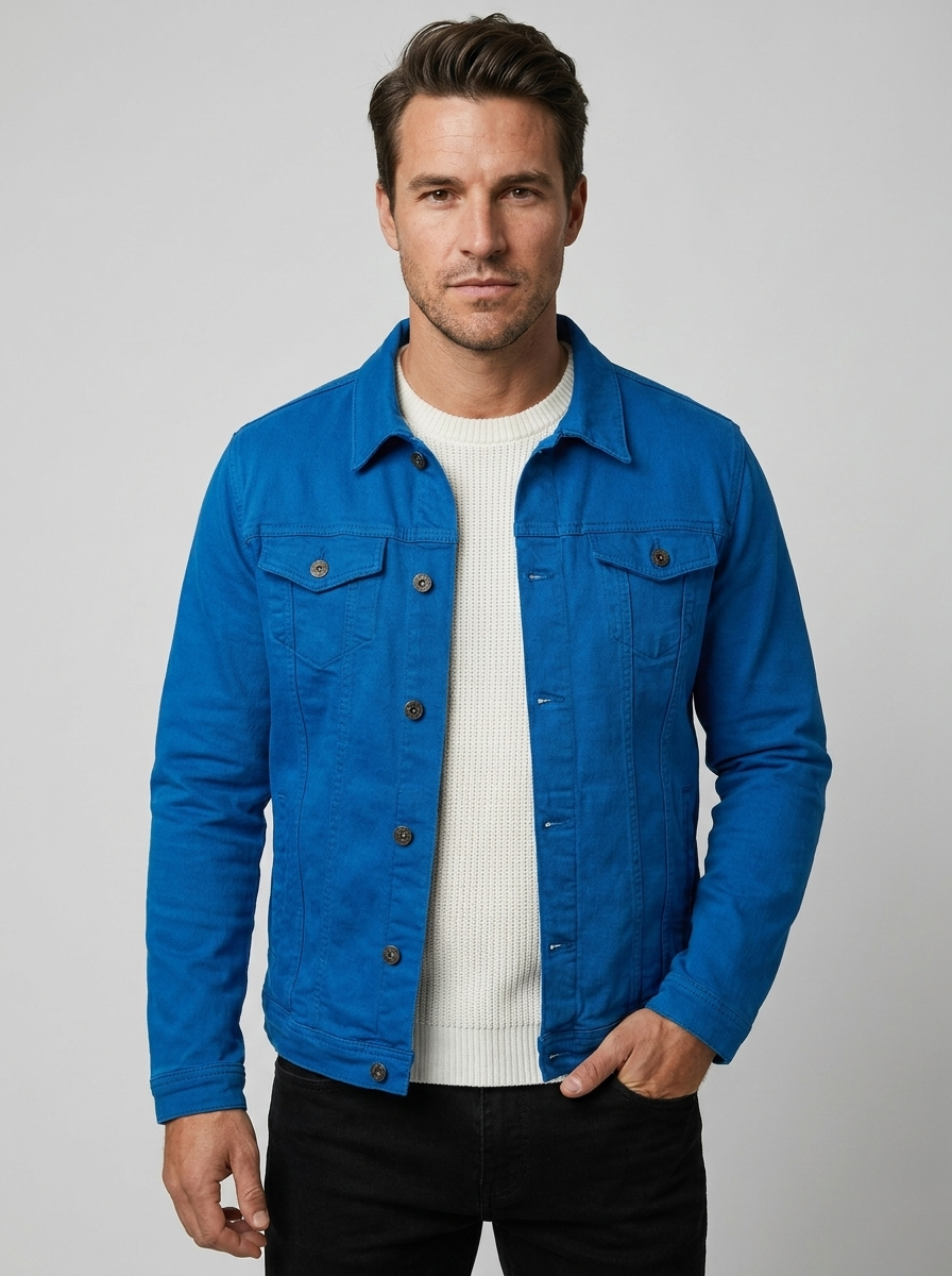 Orion | Casual Denimjakke Til Herre